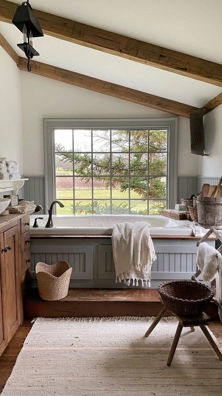 17 Unique Farmhouse Bathroom Ideas That You Will Love Astrapearl