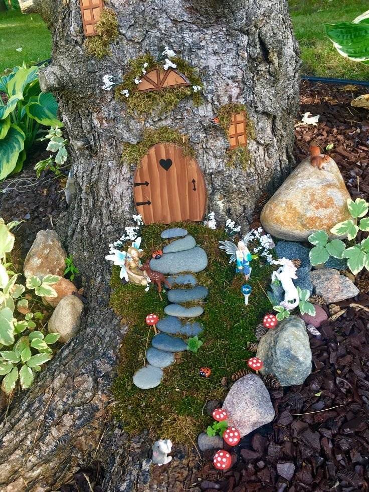 A fairy garden.