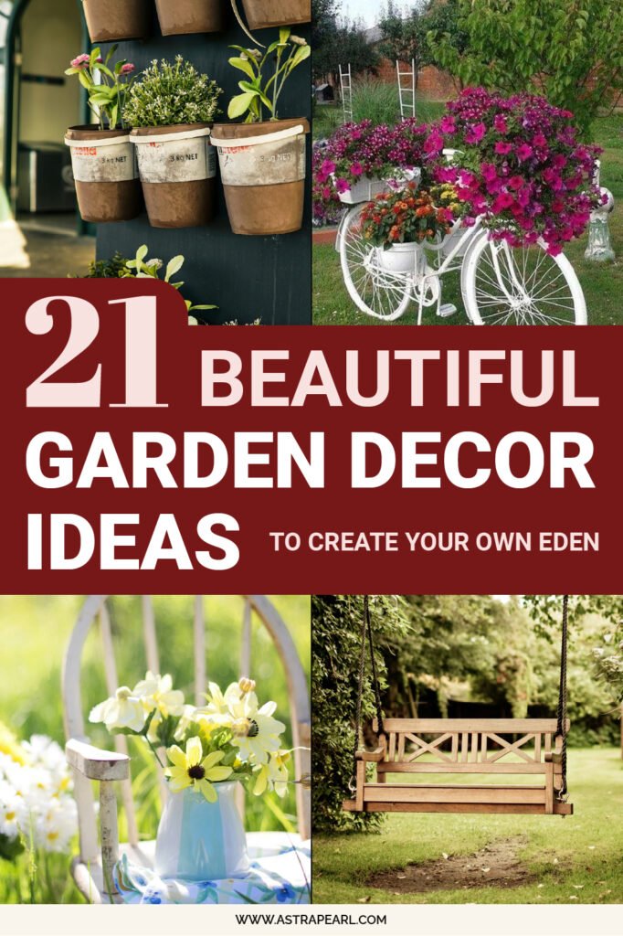 Pinterest for 21 beautiful garden decor ideas to create your own eden.