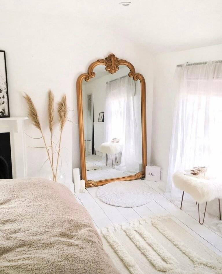 17 Exquisite Bedroom Mirror Ideas To Make Peaceful Dreams - Astrapearl