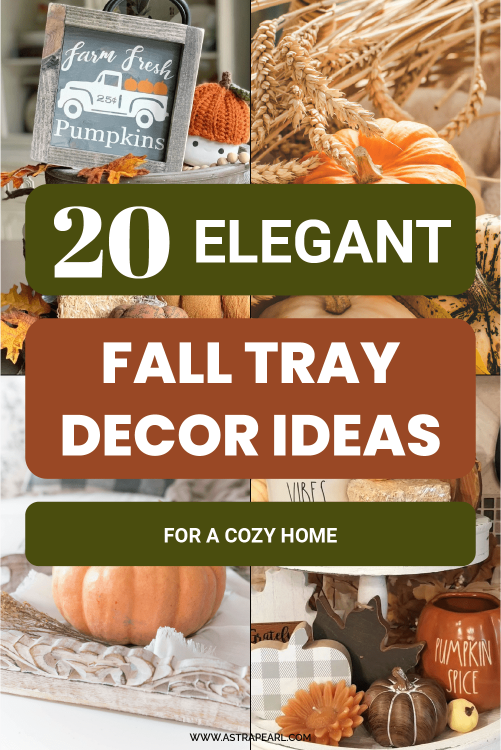 25 Fall Tray Decor Ideas That'll Make Your Home Insta-Worthy