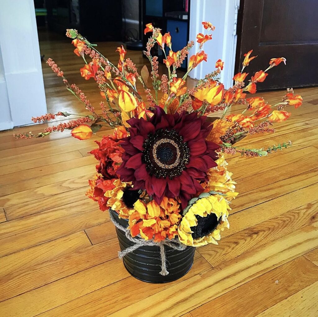 A fall arrangement.