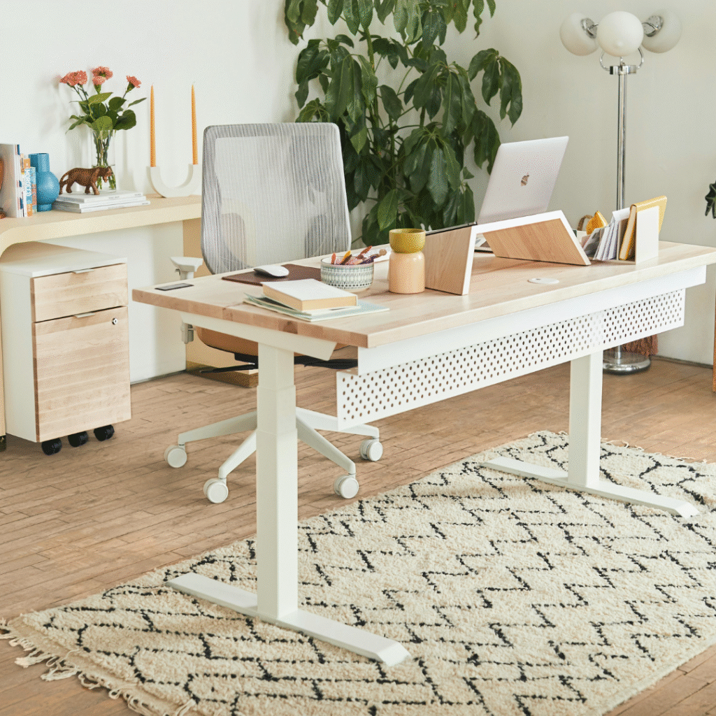 A minimalist desk.