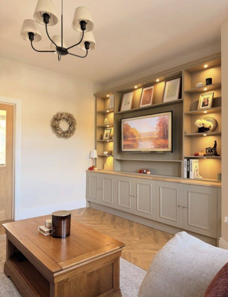 An elegant living room.