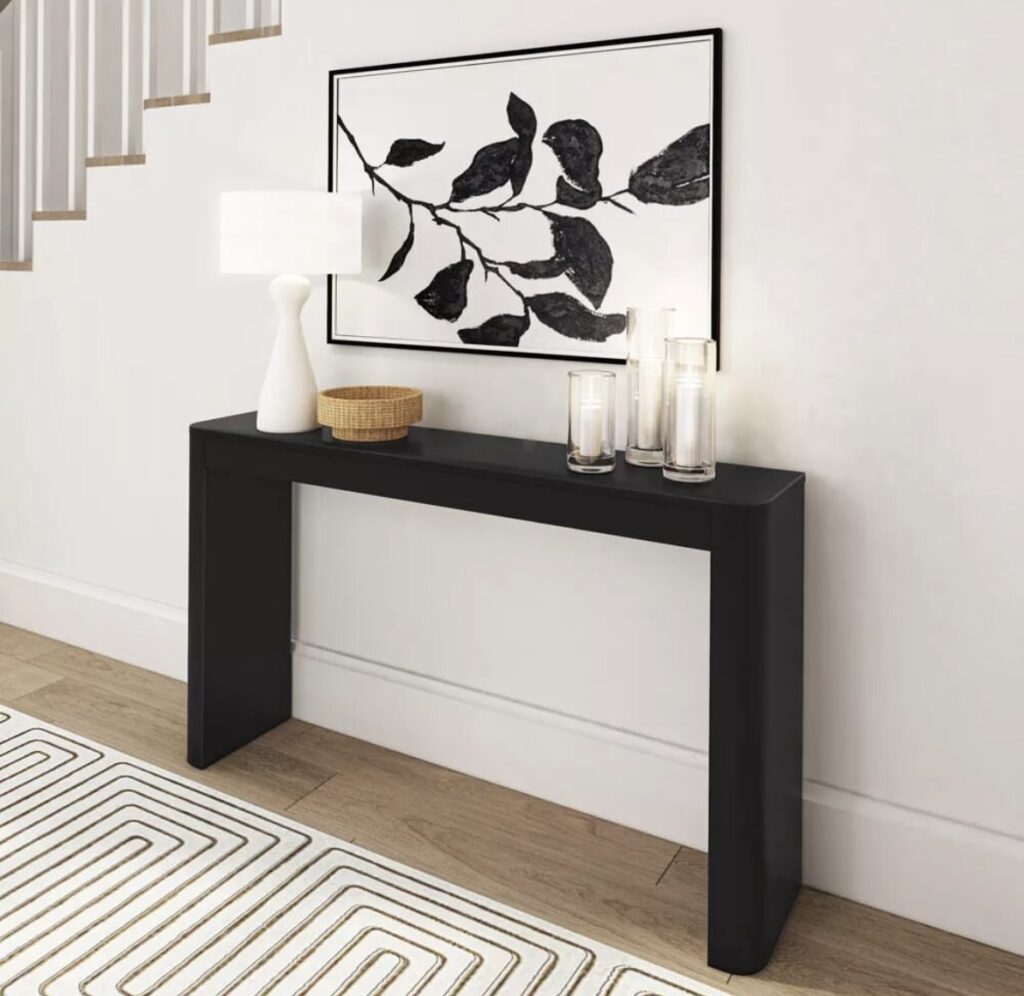 A Scandinavian entryway.