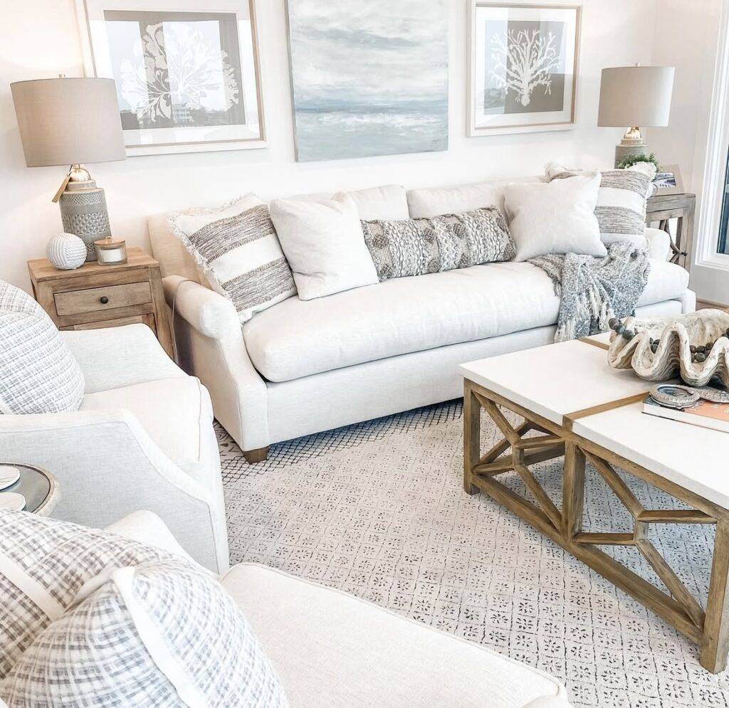 An elegant living room.