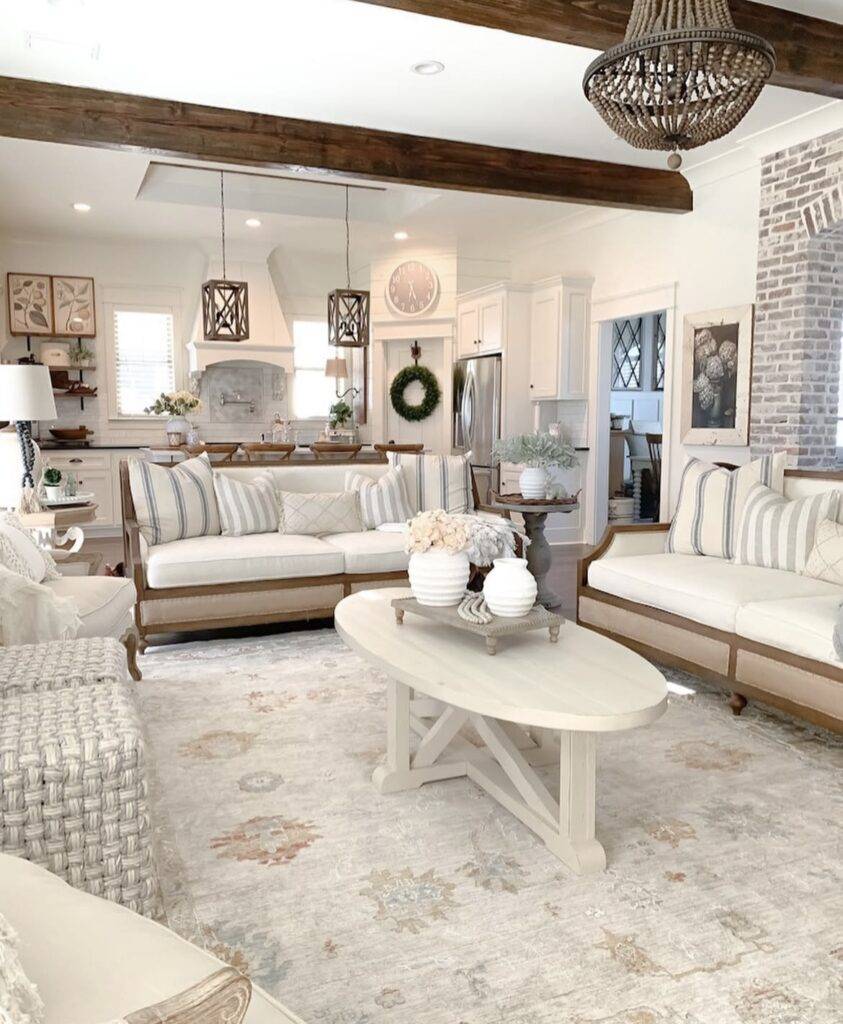 An elegant living room.