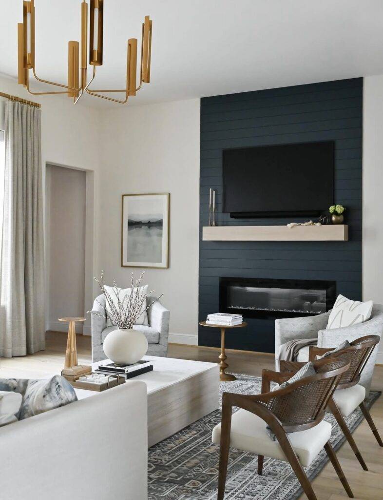 An elegant living room.