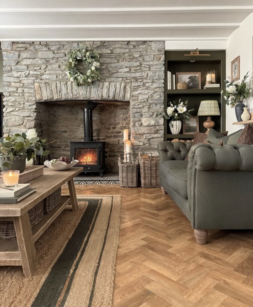 An elegant living room.