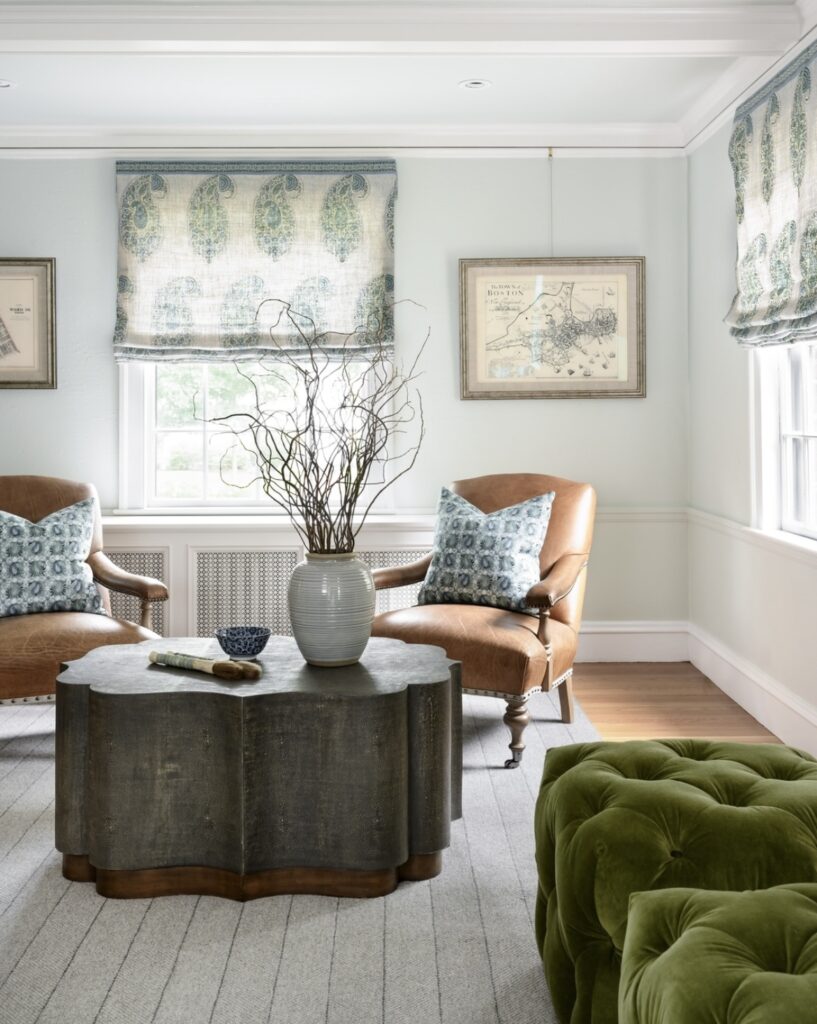 An elegant living room.