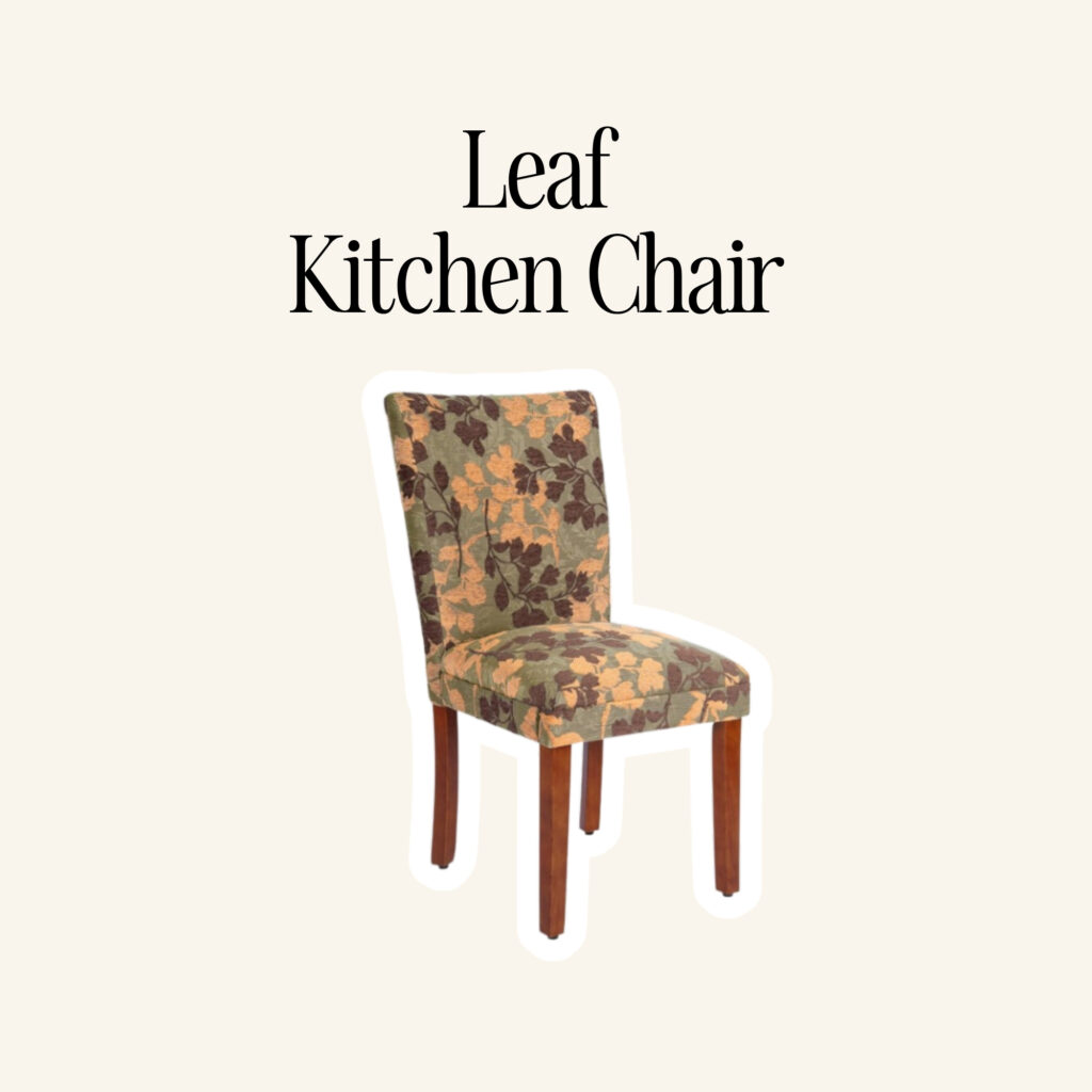 A kitchen chair.