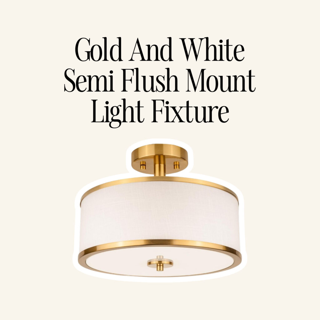 A living room light fixture.