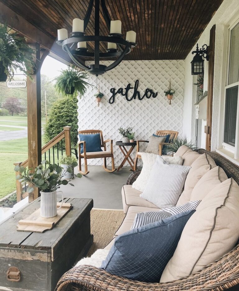 Rustic Farmhouse Outdoor Decor Ideas