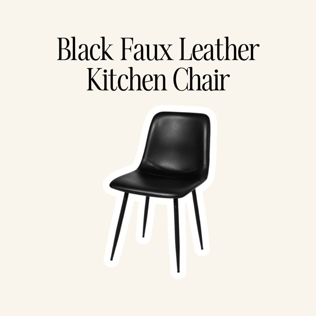 A kitchen chair.