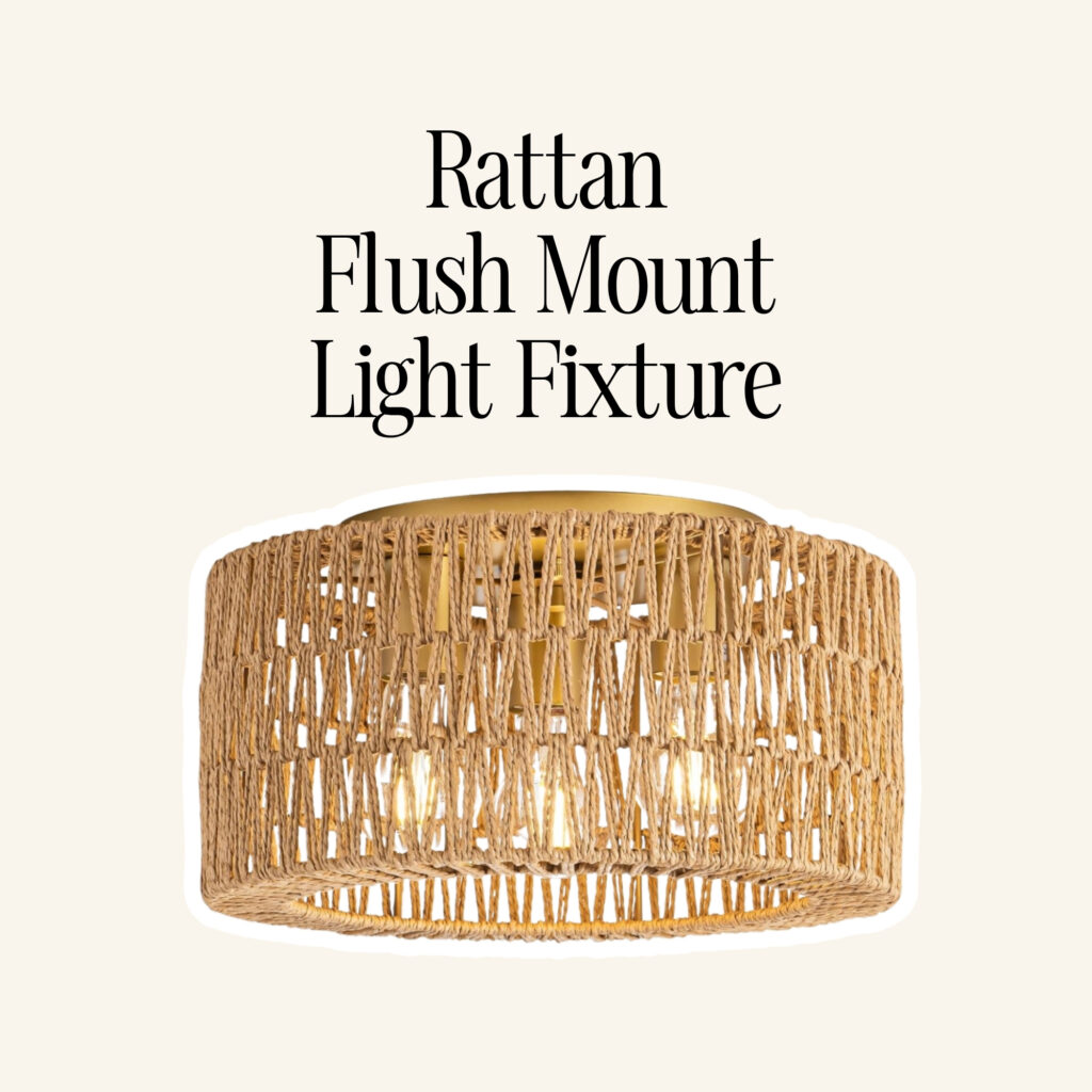 A living room light fixture.