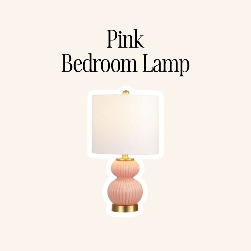 A bedroom lamp.
