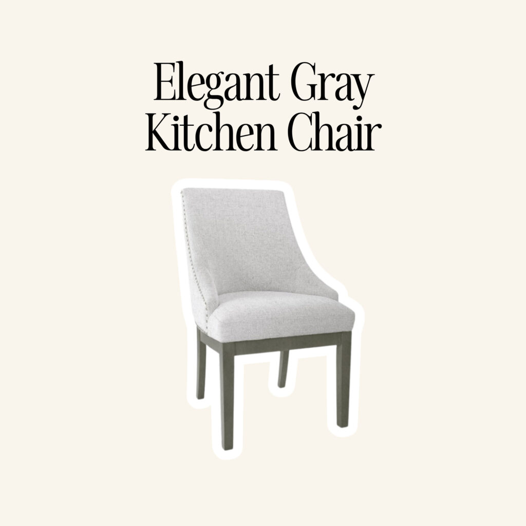 A kitchen chair.