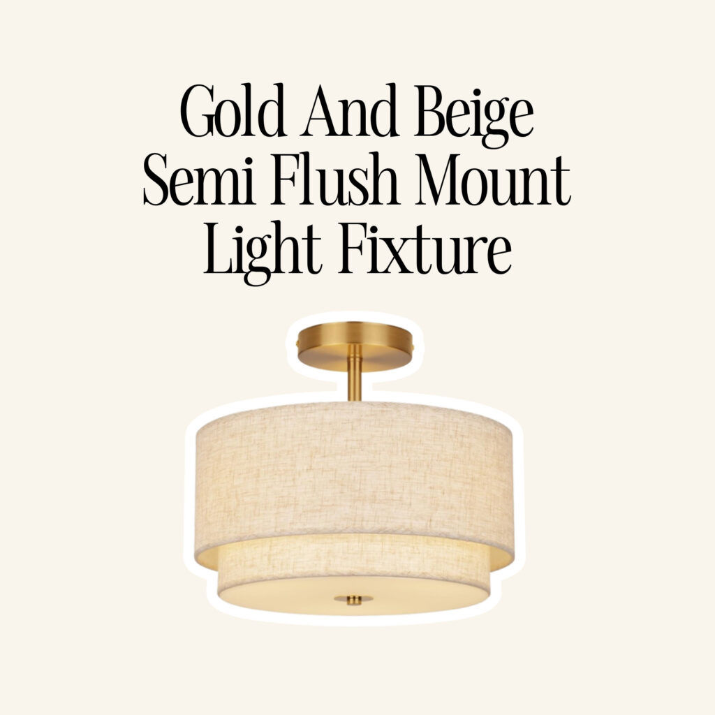 A living room light fixture.