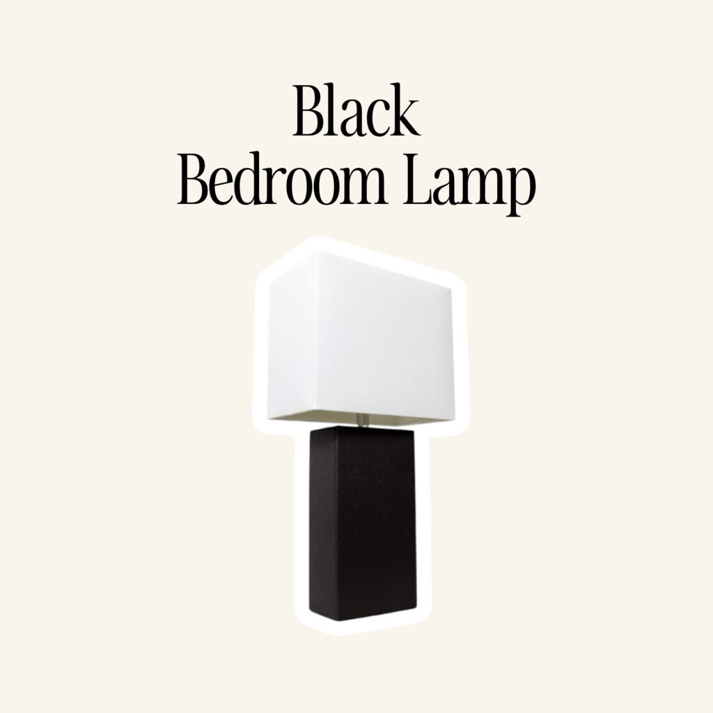 A bedroom lamp.