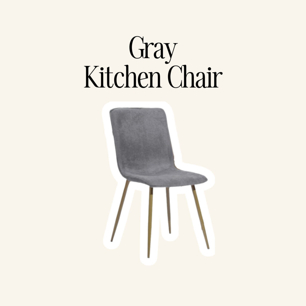A kitchen chair.