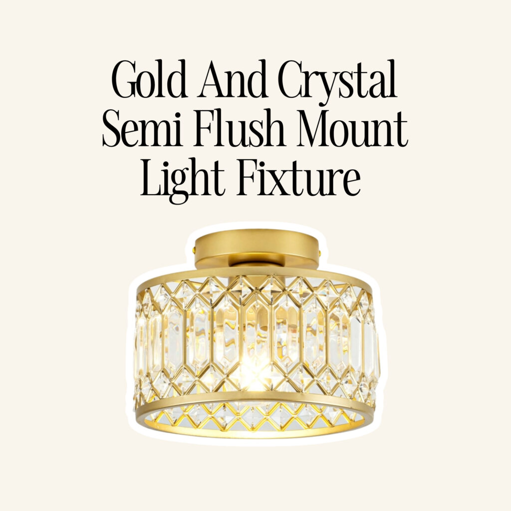 A living room light fixture.