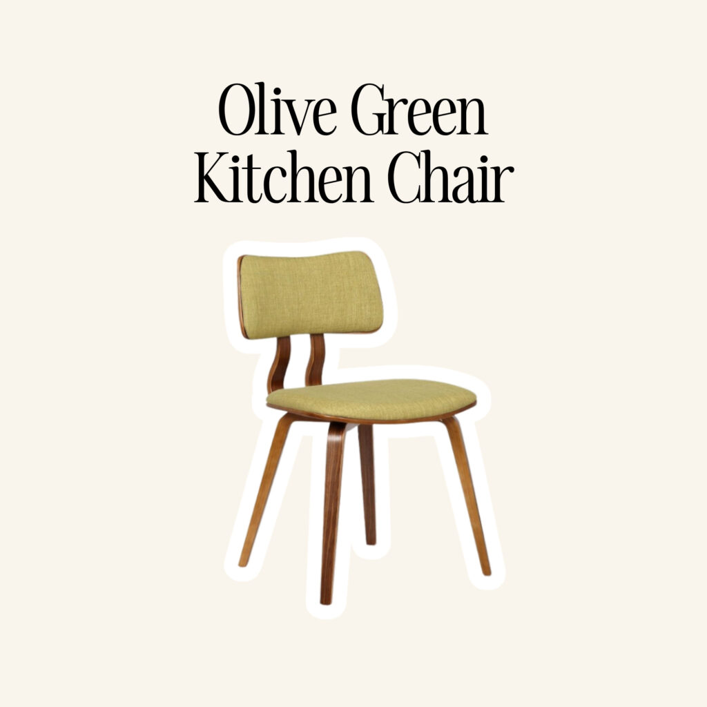 A kitchen chair.