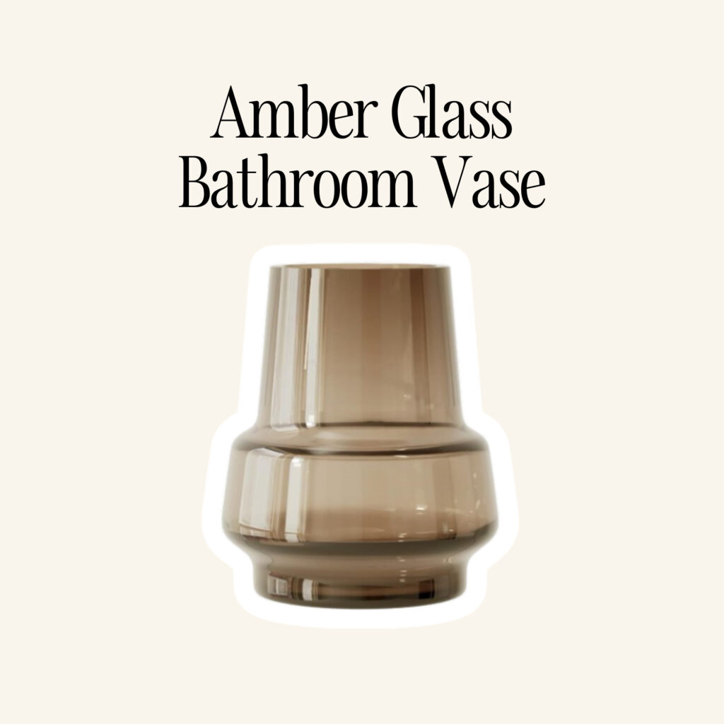 A bathroom vase.