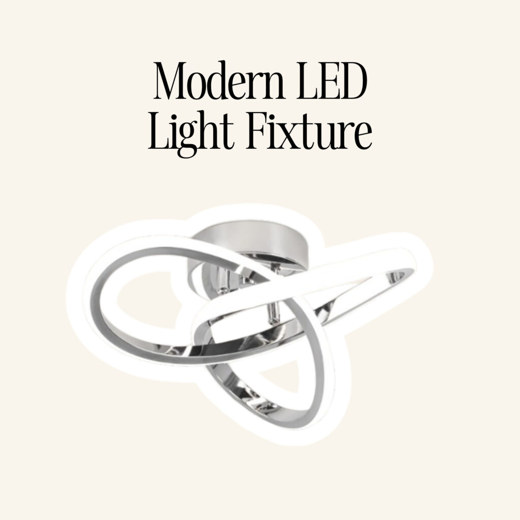 A living room light fixture.