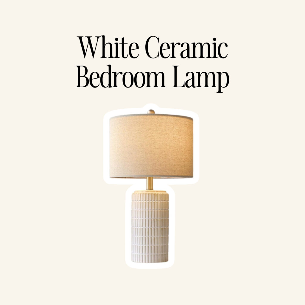 A bedroom lamp.