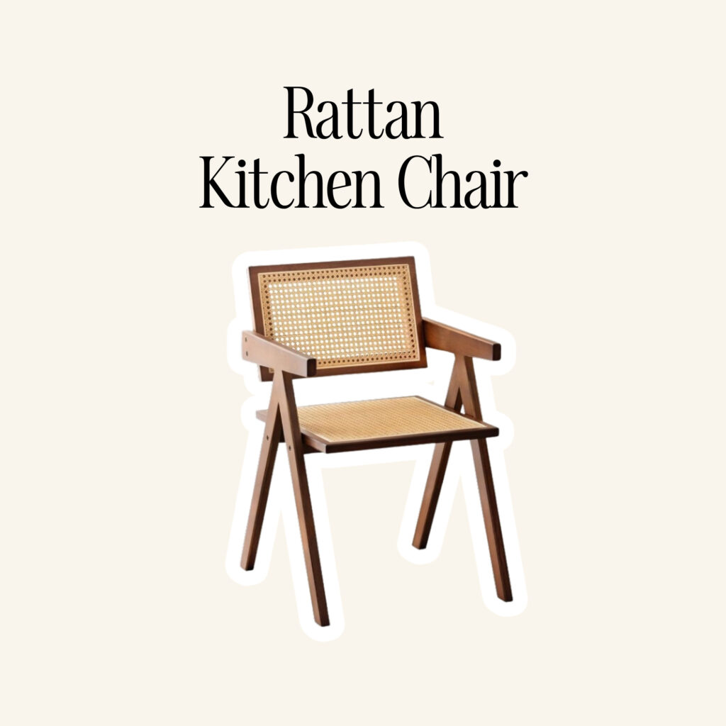 A kitchen chair.