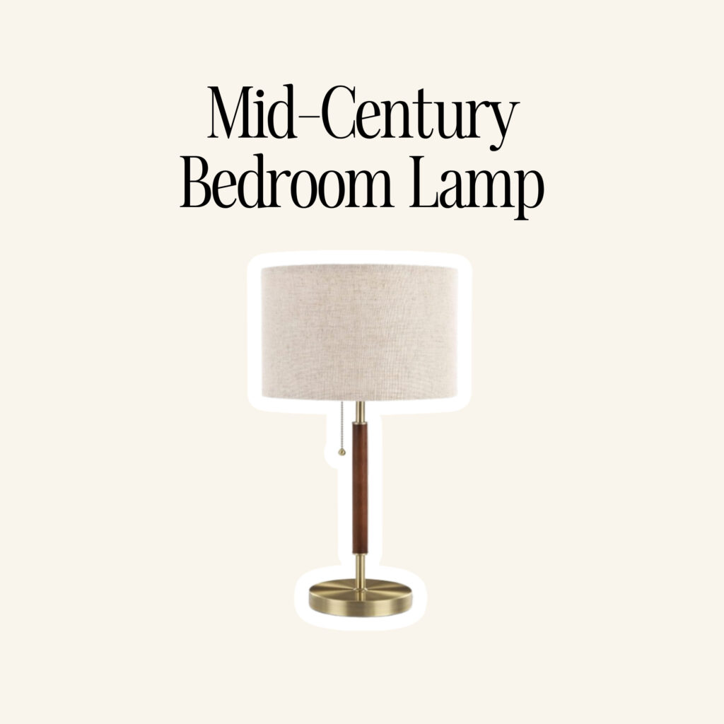 A bedroom lamp.