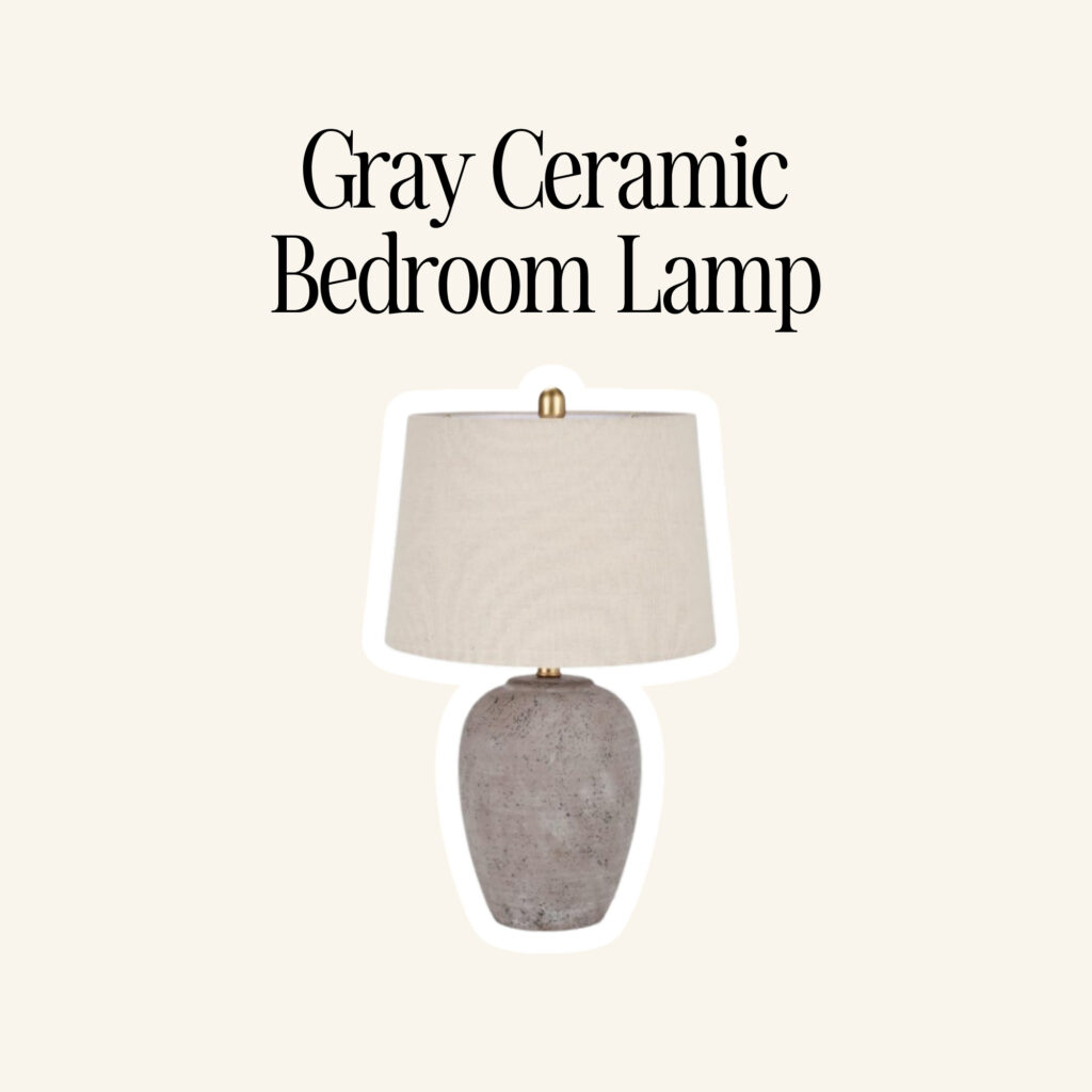 A bedroom lamp.