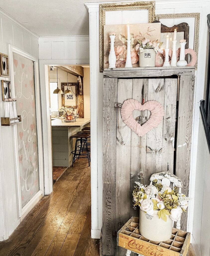 A farmhouse entryway.