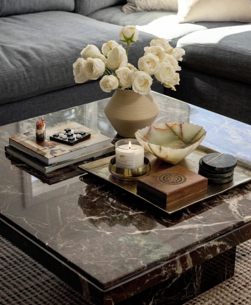A coffee table.
