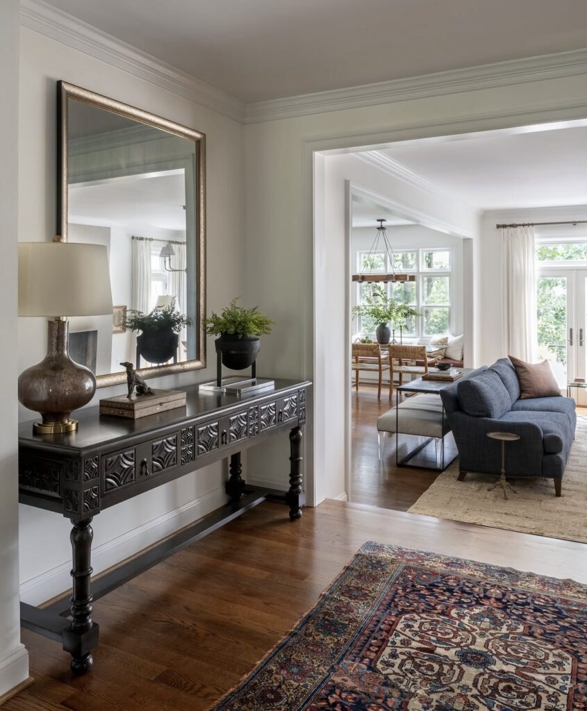 A traditional entryway.