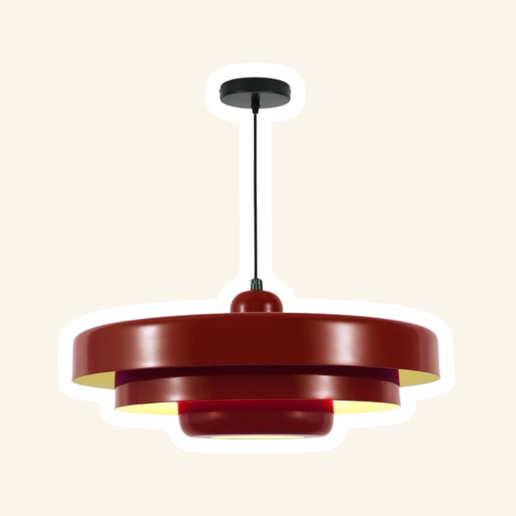 A kitchen light fixture.