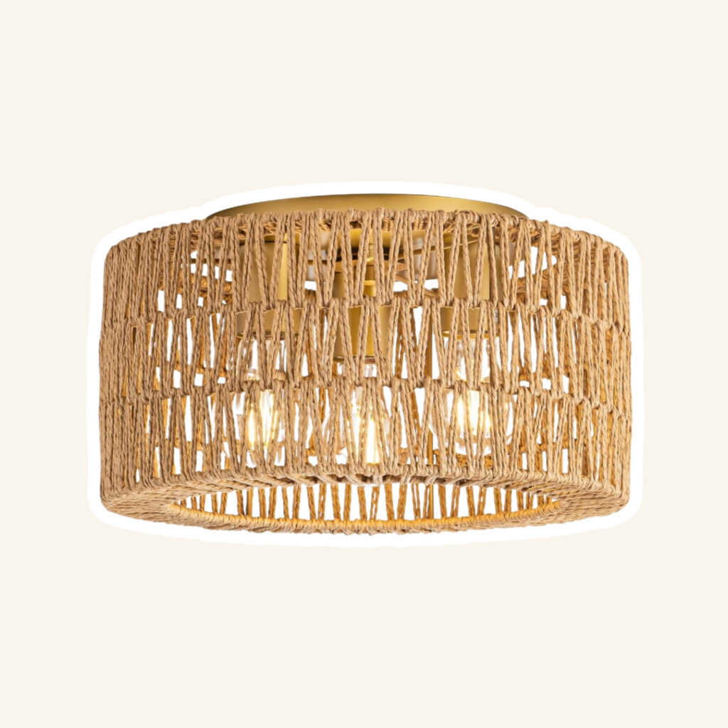 A kitchen light fixture.