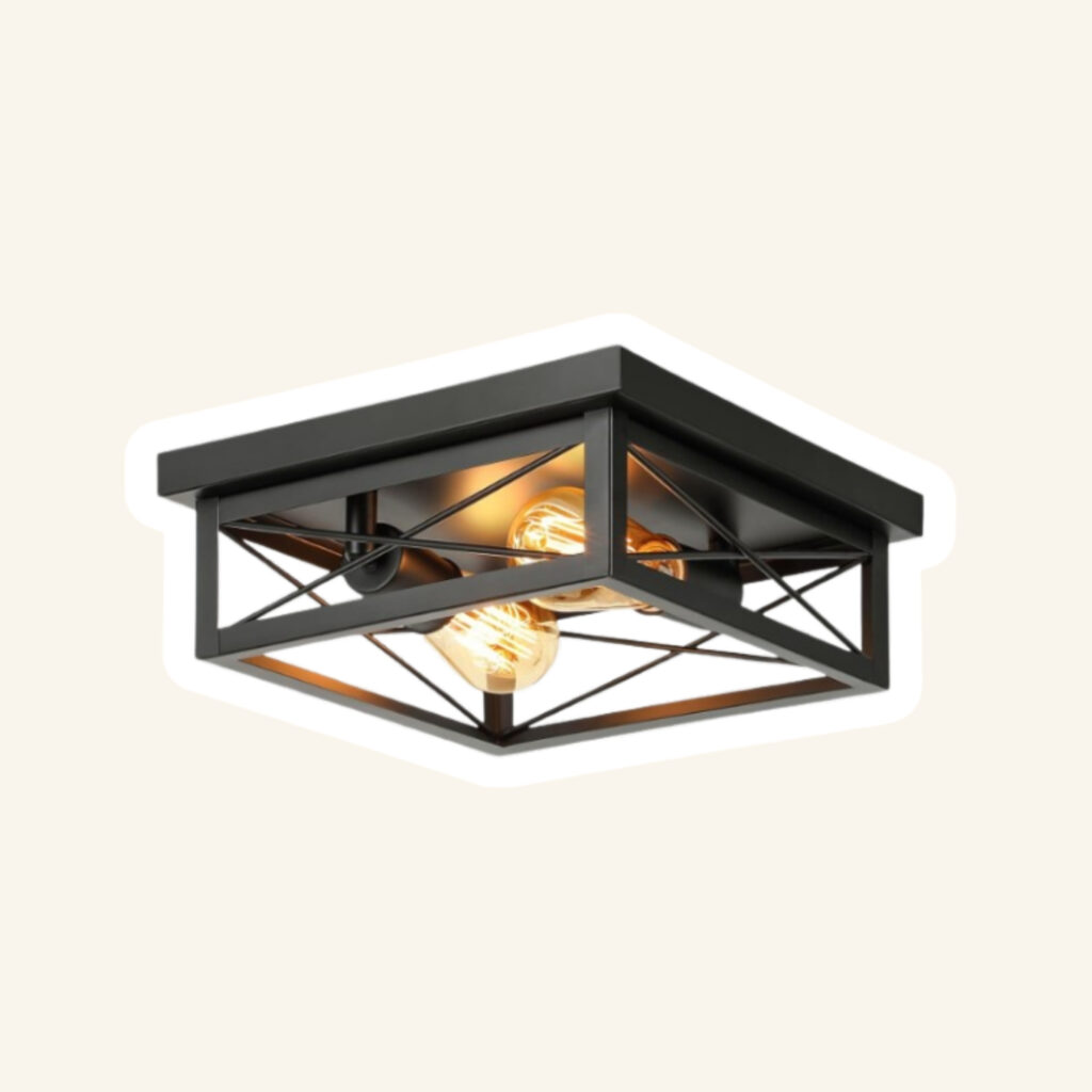 A kitchen light fixture.