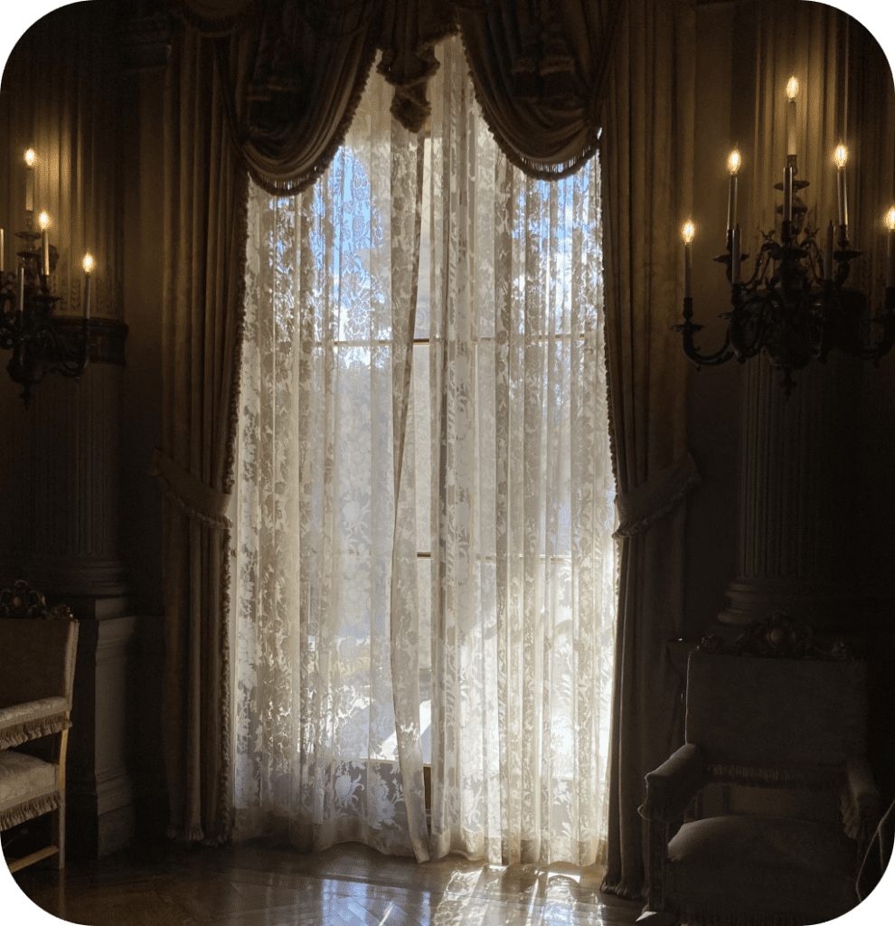 A Dark Academia home.