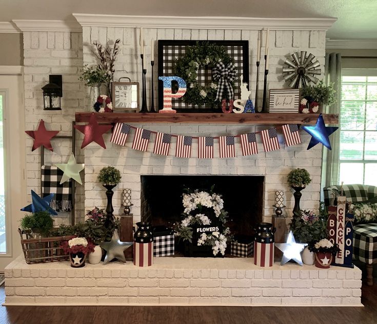 A 4th of July decor.
