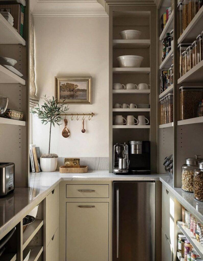 A pantry.