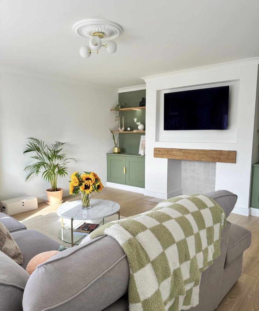 A small living room.