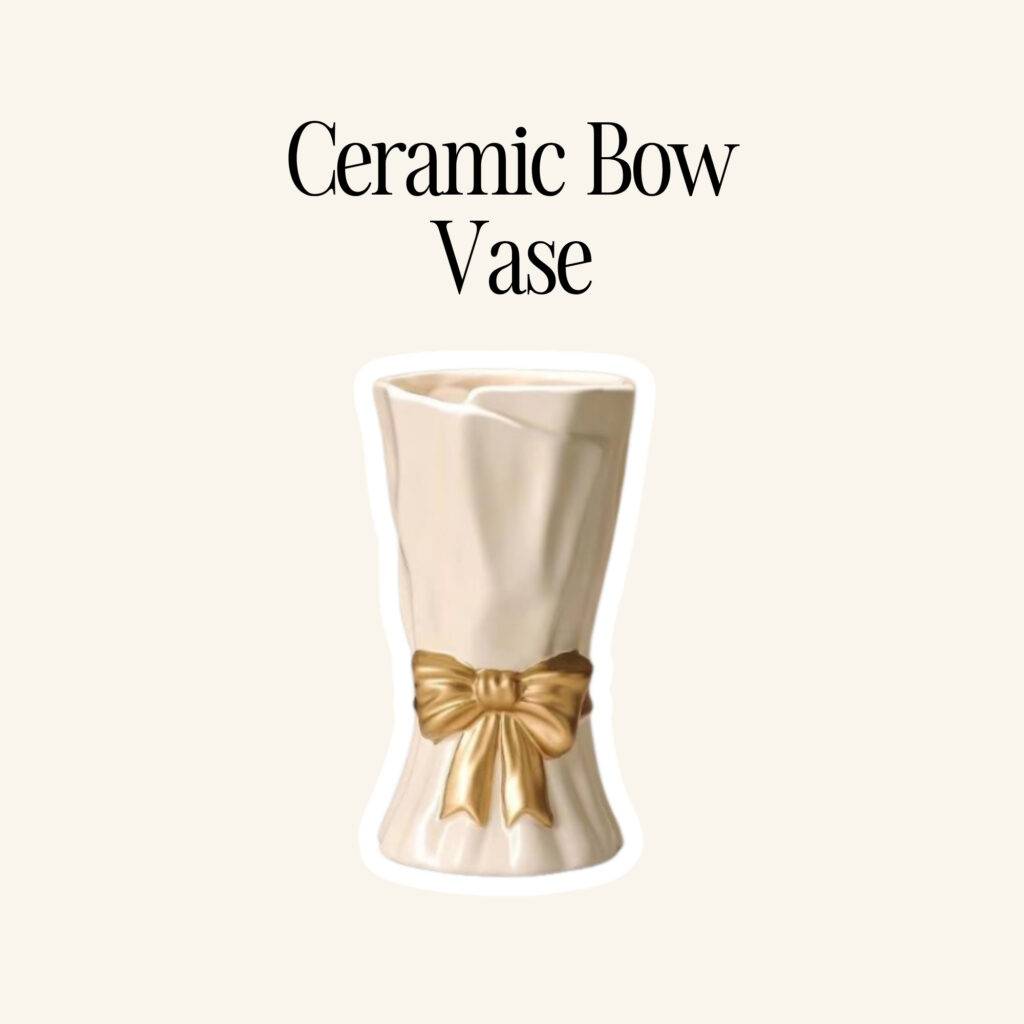 A vase.