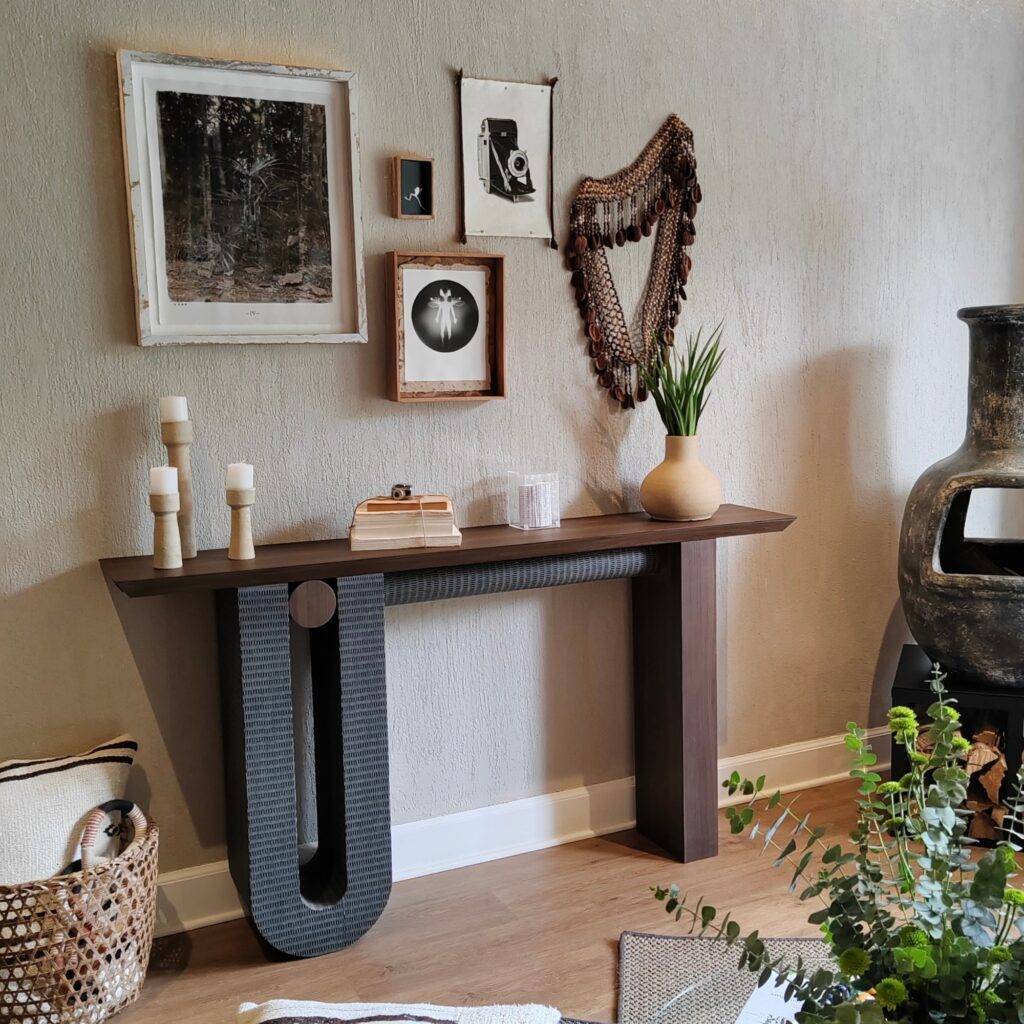 A console table.