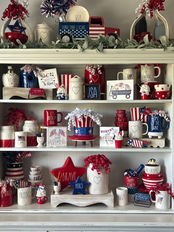 A 4th of July decor.