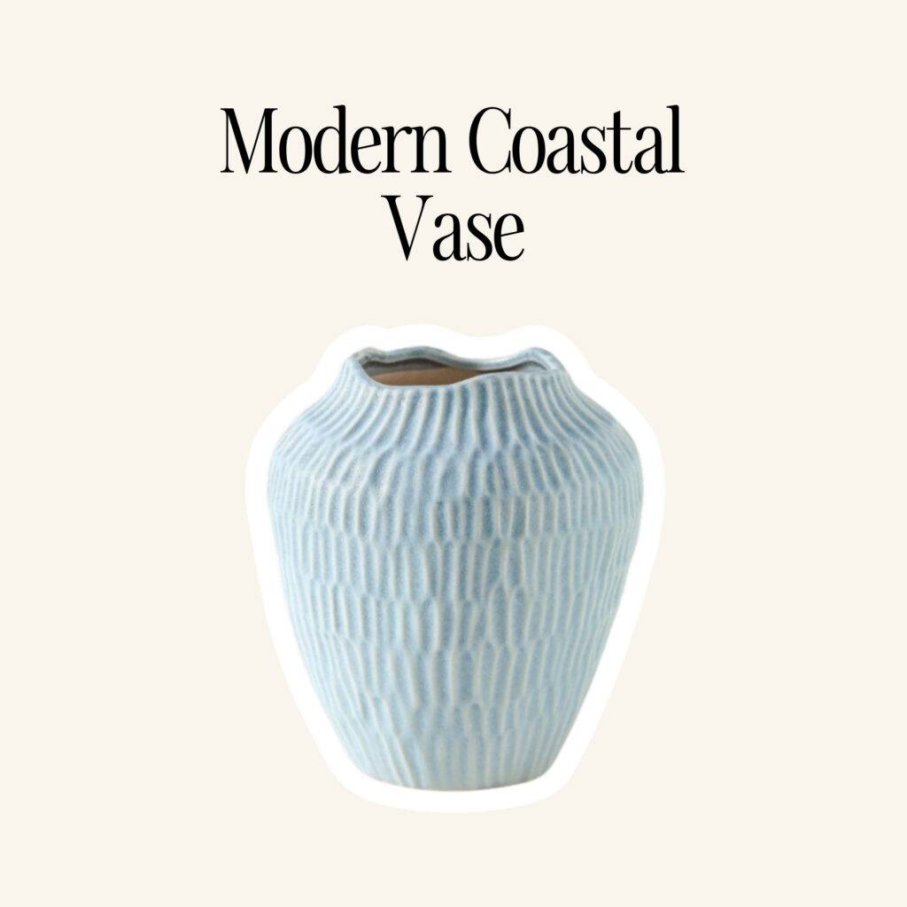 A vase.