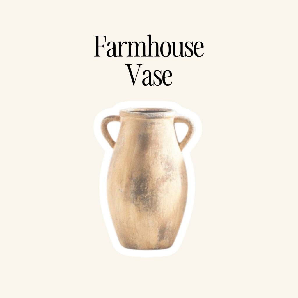A vase.