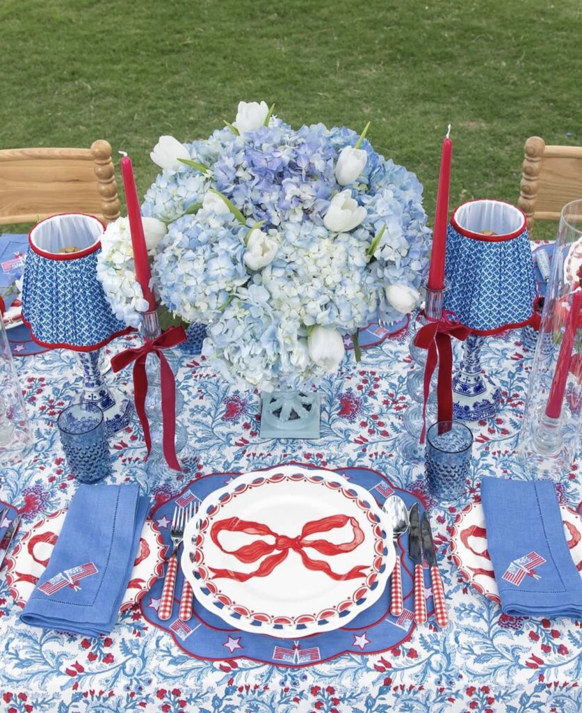 A 4th of July decor.