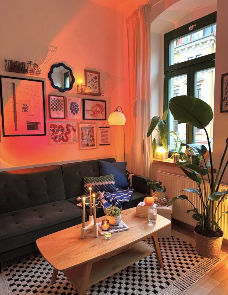 A small living room.