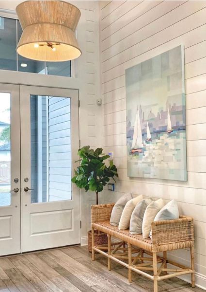 A coastal entryway.